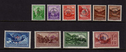 Liechtenstein -  (1935-37) - Service - Timbres Postes  Surcharges  - Neufs* - MLH - Official