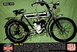 Fiche Technique D'une Frera 1910, Découpée Dans Télé Poche - Motos