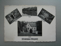 Château Doyen - Entrée. Etang. Vue De Côté. Façade - Multi-vues - Sivry-Rance