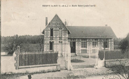 Neuvy Le Roi * Façade école St Louis * Groupe Scolaire 1915 - Neuvy-le-Roi