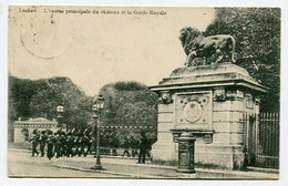 AK 118697 BELGIUM - Laeken - L'entrée Principale Du Chateau Et La Garde Royale - Laeken