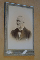 Photo Très Ancienne,notable De Gilly, 4/04/1832 - 1902 ,collection,11 Cm. Sur 6,8 Cm. - Alte (vor 1900)