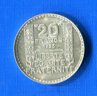 20  Fr  1933  Sup - 20 Francs