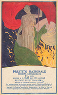 Politica Italia * CPA Illustrateur Art Nouveau Jugendstil * PRESTITO NAZIONALE * Politique Italie * Voir Cachet Militair - Evenementen