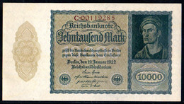659-Allemagne 10 000 De Mark 1922 C001 - 10000 Mark
