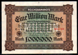 659-Allemagne 1m De Mark 1923 E-WB - 1 Miljoen Mark