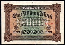 659-Allemagne 1m De Mark 1923 E-WB - 1 Million Mark