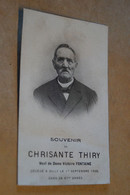 Chrisante Thiry,décédé à Gilly Le 1/09/1908 à L'age De 87 Ans - Décès