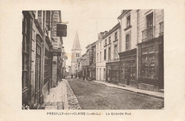 Preuilly Sur Claise * La Grande Rue Du Village * épicerie - Autres & Non Classés