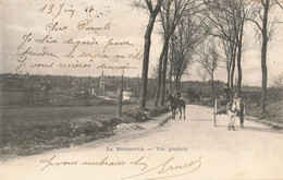 La Membrolle * Route Et Vue Générale Du Village * Attelage - Autres & Non Classés