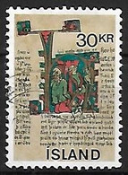 ISLANDE:  Manuscrits Islandais   N°394  Année:1970 - Used Stamps
