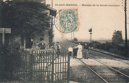 Passage à Niveau Blanc Mesnil Garde Barrière - Kunstbauten