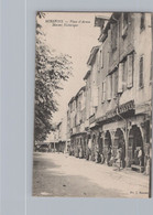 Delcampe - 09 / MIREPOIX / PLACE D ARMES / MAISON HISTORIQUE/ CARTE TAXEE - Mirepoix