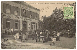 Maison Frontière D'HALANZY (Belgique) - Environ De LONGWY [54] (France). 1910, A L'ETOILE, CREPIN-DE CONINCK. - Aubange