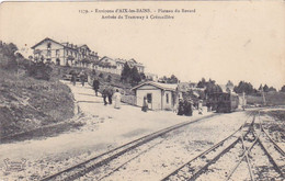 Cpa-73- Plateau Du Revard -animée- Arrivée Du Tramway A Cremaillere -edi Reynaud N°1579 - La Motte Servolex