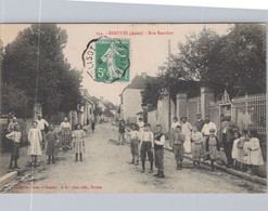 10 / ESSOYES / RUE BEAUFORT  / TRES ANIMEE / TRES JOLIE CARTE - Essoyes