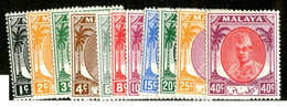 187 BCx 1951 Scott 50/60 Mnh** ( All Offers 20% Off! ) - Kelantan