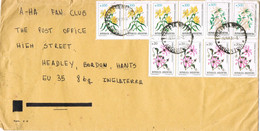 48980. Carta Aerea SANTA FE (Argentina) 1980 A Headley, England - Briefe U. Dokumente