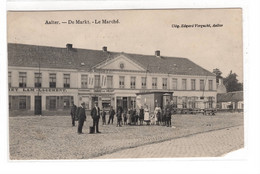 Aalter De Markt ( Staat - Zie De Rechter Benedenhoek Van De Ansichtkaart ) - Aalter