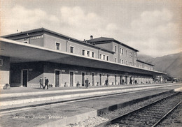 ISERNIA - STAZIONE FERROVIARIA - CARTOLINA FG SPEDITA ANNI 60 - Isernia