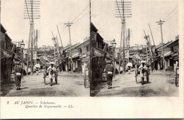 JAPON - YOKOHAMA - Quartier De Noguemachi - Carte Stéréo - Yokohama