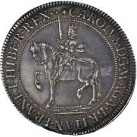 Royaume D'Angleterre, Charles I, Crown, 1631-1632, Londres, Argent, TTB+ - J. 1 Crown