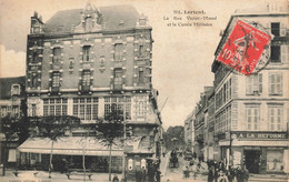 Lorient * La Rue Victor Massé Et Le Cercle Militaire * Grande Café Restaurant - Lorient