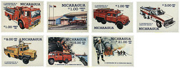 44937 MNH NICARAGUA 1985 6 ANIVERSARIO DE LA FUNDACION SINACOI - Sapeurs-Pompiers