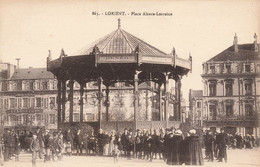 Lorient * La Place Alsace Lorraine * Le Kiosque à Musique * Hôtel BEAUSEJOUR - Lorient