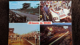 CPM LE MANS SARTHE CIRCUIT DES 24 HEURES ED JIPE 265 MULTI VUES VOITURE DE SPORT ANIMATION PILOTE - Le Mans