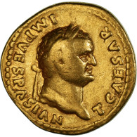 Monnaie, Titus, Aureus, 75, Rome, TB+, Or, RIC:II.1 780 - Les Flaviens (69 à 96)