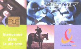 France:Used Phonecard, France Telecom, 50 Units, Horse - 2000