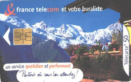 France:Used Phonecard, France Telecom, 50 Units, Mountains - 2001