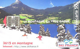 France:Used Phonecard, France Telecom, 50 Units, Mountains - 1997