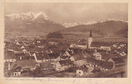 CPA TROFAIACH- TOWN PANORAMA, MOUNTAINS - Trofaiach