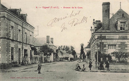 Ligueil * Avenue De La Gare * Charron Métier Bois * Enfants - Other & Unclassified