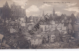 Postkaart - Carte Postale - Leuven -  Rue De Diest - Le Sac De Louvain Août 1914(C3595) - Leuven