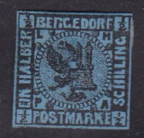 BERGEDORF 1867 - 1/2 Schilling Blau * G Mit Falz Siehe Bilder, Katalogwert > 47 € ... - Bergedorf