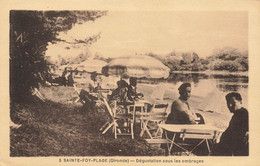 Ste Foy Plage * Dégustation Sous Les Ombrages * Buvette Bar - Libourne