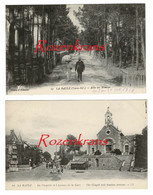 Delcampe - Lot 2 X CPA  La Baule Allee Des Mimosas La Chapelle Et L'Avenue De La Gare France Frankrijk Carte Postale Animee - La Baule-Escoublac