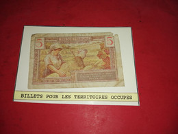 BILLET DU TRESOR FRANCAIS TERRITOIRES OCCUPES 5  Francs - Ohne Zuordnung