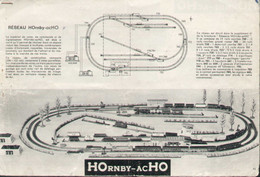 Catalogue HOrnby-acHO 1961/62 DEFEKT  Seulement Les Pages 12 - 18  Réseau - French