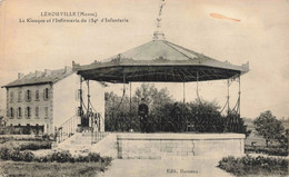 55 - LEROUVILLE - S11252 - Le Kiosque Et L'Infirmerie Du 154e D'Infanterie - L1 - Lerouville