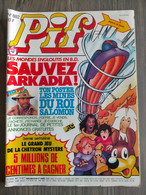 PIF GADGET N° 882 Jean Luc LAHAYE Les Mondes Engloutis Poster LES MINES DU ROI SALOMON  1986 - Pif & Hercule