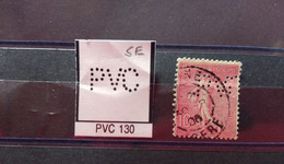 FRANCE TIMBRE PVC 130  INDICE 5 SUR 129  PERFORE PERFORES PERFIN PERFINS PERFO PERFORATION PERFORIERT - Oblitérés