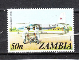 Zambia - 1974. Soccorso Aereo Medico. Air Medical Rescue. MNH - Primo Soccorso