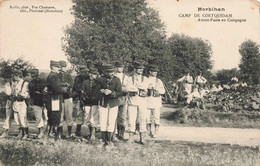 56 - COETQUIDAM - S11261 - Camp - Avant Poste En Campagne - Militaires - L1 - Guer Coetquidan