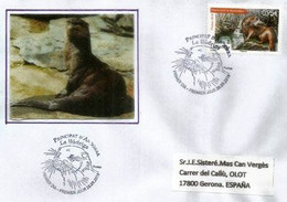 ANDORRA. Mustélidés: Loutre De Rivière, Lettre FDC - Cartas & Documentos