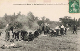 56 - COETQUIDAM - S11262 - Aux Alentours Du Camp - Le Campement Pendant Les Manœuvres - Militaires - L1 - Guer Coetquidan