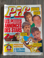 PIF GADGET N° 886 MUPPET SHOW COGAN Poster MAFALDA 1986 Jean Jaques GOLDMAN - Pif & Hercule